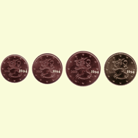1 , 2 , 5 , 10 cent FINNLAND 2003 1 , 2 , 5 , 10 cent FINNLAND 2003