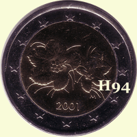 2 Euro FINNLAND 2001