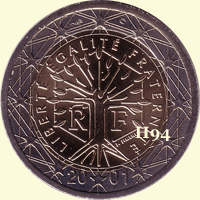 2 Euro FRANKREICH 2001