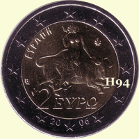 2 Euro GRIECHENLAND 2006