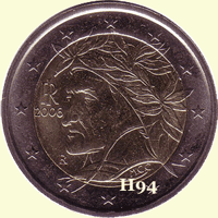 2 Euro ITALIEN 2006 " Dante "
