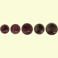 1 , 2 , 5 , 10 , 20 cent LUXEMBURG 2009 1 , 2 , 5 , 10 , 20 cent LUXEMBURG 2009