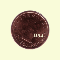 2 cent LUXEMBURG 2002