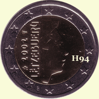 2 Euro LUXEMBURG 2002