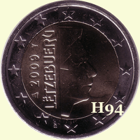 2 Euro LUXEMBURG 2009