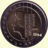 2 Euro NIEDERLANDE 2005
