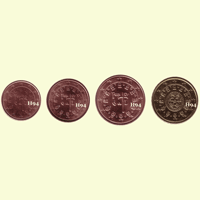 1 , 2 , 5 , 10 cent PORTUGAL 2005 1 , 2 , 5 , 10 cent PORTUGAL 2005