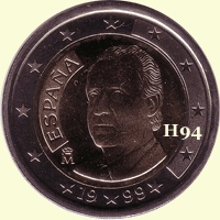 2 Euro SPANIEN 1999