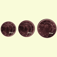 1 , 2 , 5 cent ZYPERN 2008